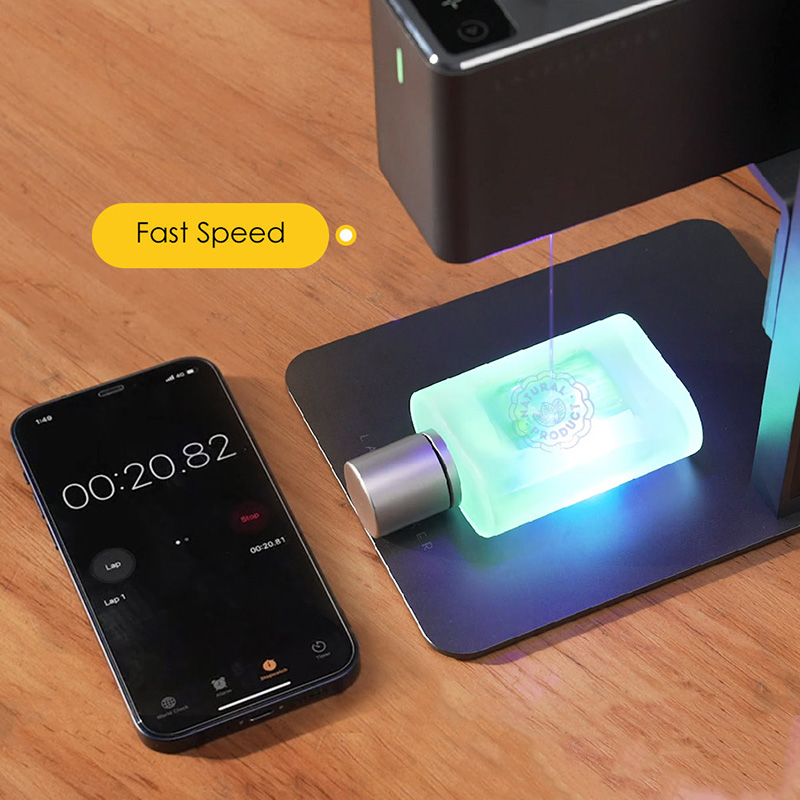 60W LASERPECK 2 Khắc Hàng Mới  - đánh giá và giá Industrial Laser Engraver