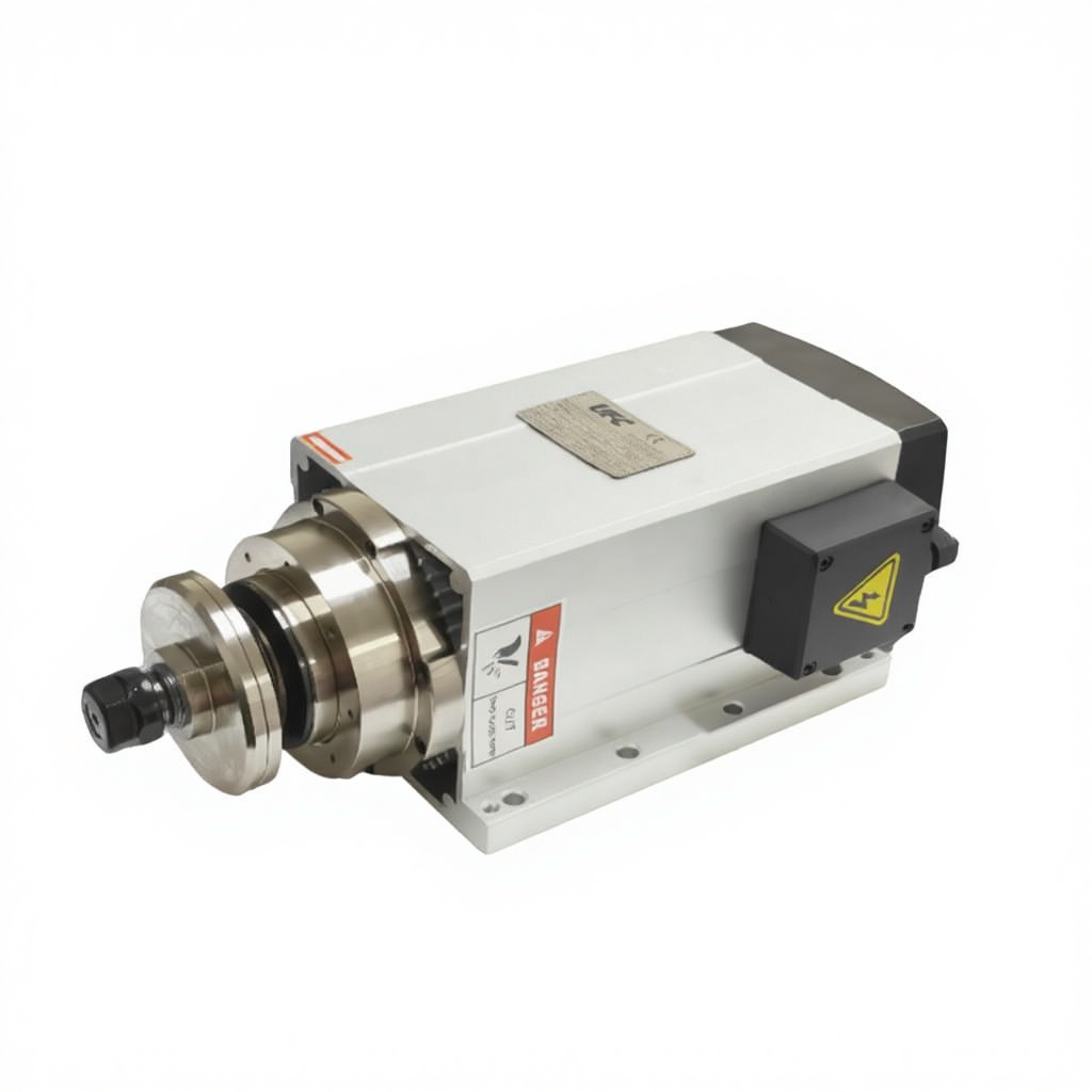 5.5KW  Square Air Cooled High  - đánh giá và giá Cnc Spindle Motor